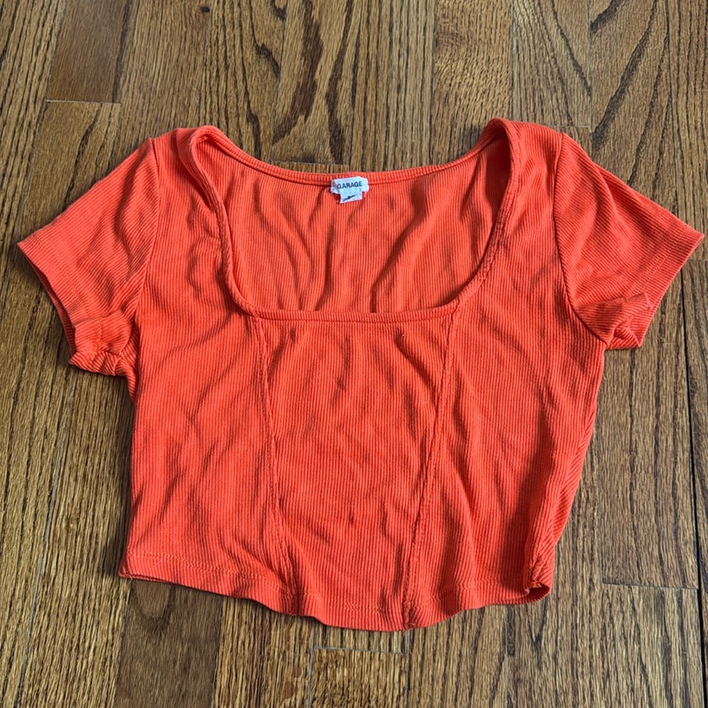 Orange Garage top